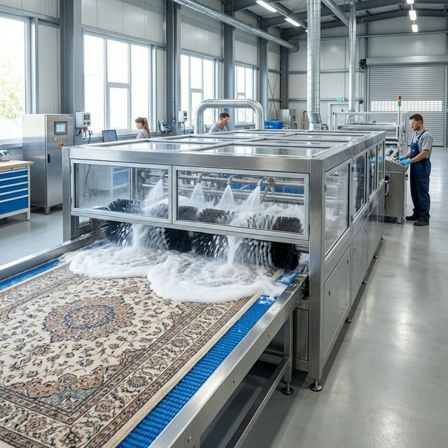 İzmir halı yıkama - Profesyonel makina halısı yıkama hizmeti